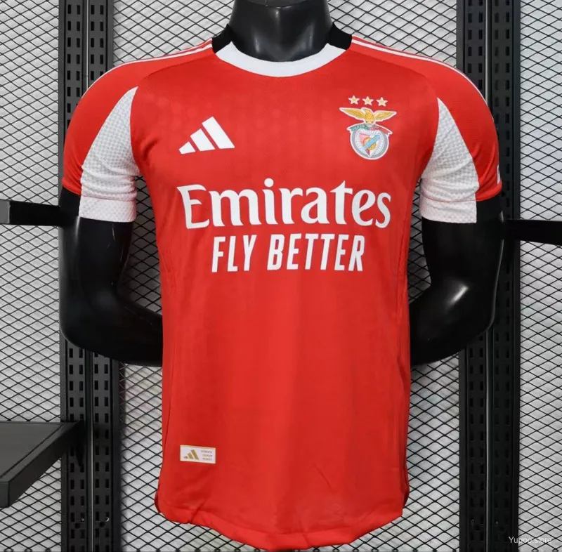 Camiseta SL Benfica 2025/26 LOCAL MANGA CORTA VERSION JUGADOR